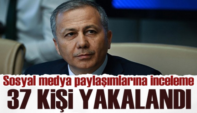 Bakan Yerlikaya'dan sosyal medya paylaşımlarıyla ilgili açıklama