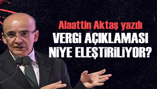 Alaattin Aktaş yazdı: Şimşek'in vergi açıklaması niye eleştiriliyor?