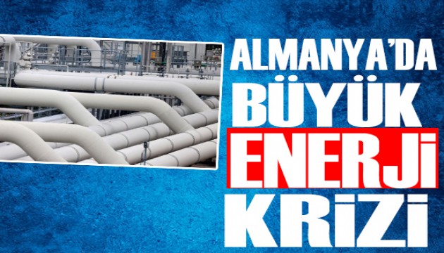 Almanya'da enerji krizi!