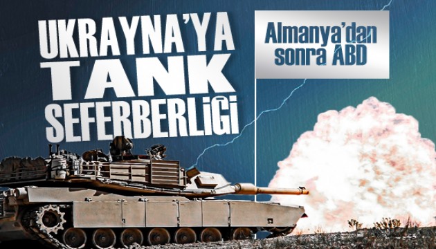 ABD, Ukrayna'ya M1 Abrams desteğini duyurdu