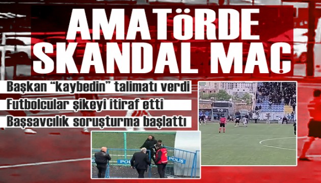 Şike skandalı: Başkandan 