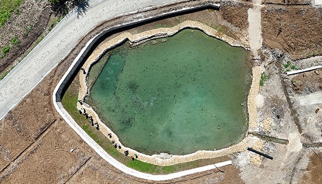 3 bin yıllık antik kentteki göl turizme kazandırılıyor