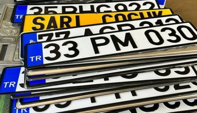 Standart dışı plakalar için süre verildi