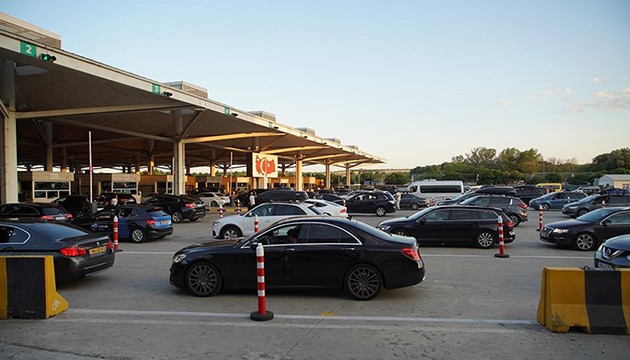 Kapıkule'de en hareketli gün