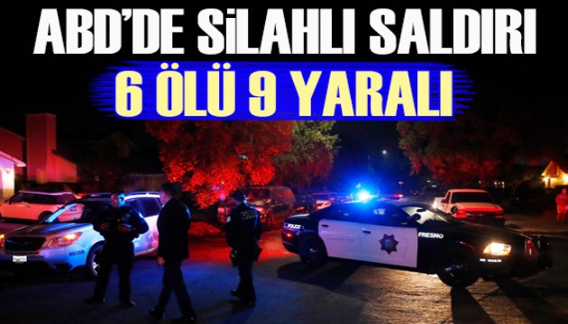 ABD'de silahlı saldırı: En az 6 ölü