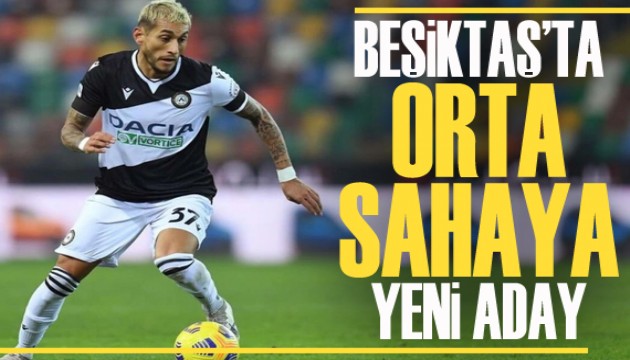 Beşiktaş'ta orta sahaya yeni aday