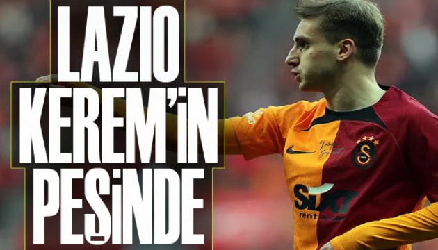 Lazio, Kerem Aktürkoğlu'nun peşinde