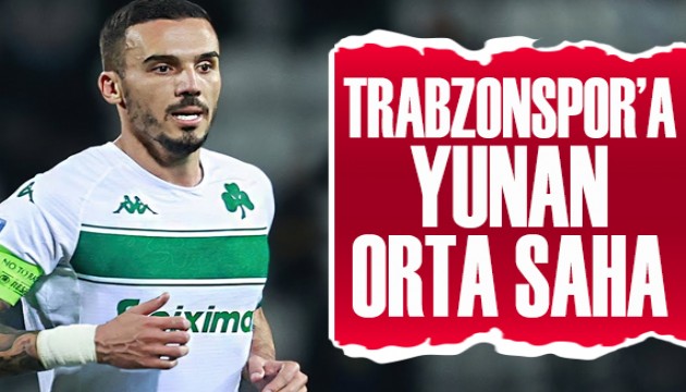 Trabzonspor'a Yunan orta saha!