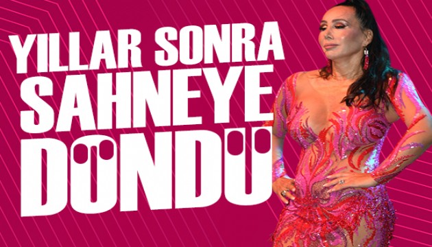 Asena yıllar sonra sahneye döndü