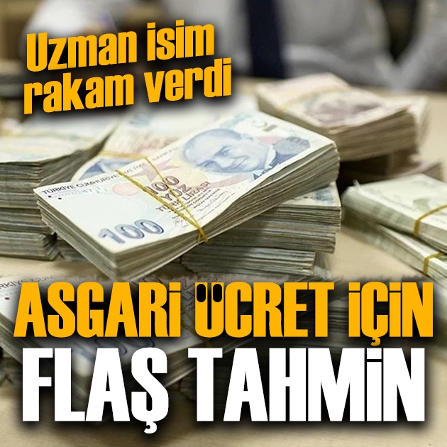 2027 asgari ücret için zam tahmini: Uzman isim rakam verdi!