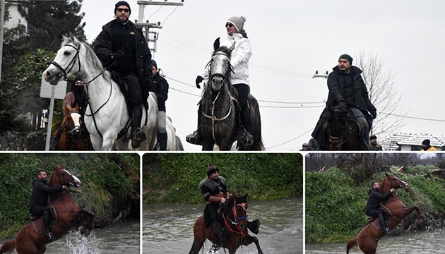 Atlı safari tutkunları buluştu
