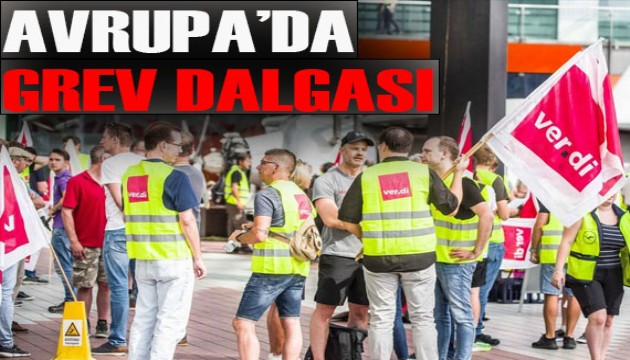 Avrupa'da infial: Grev girdabına İngiltere de girdi!