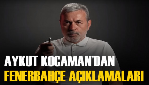 Aykut Kocaman'dan flaş Fenerbahçe açıklaması! 'Ali Bey'in bu sözlerinin...'