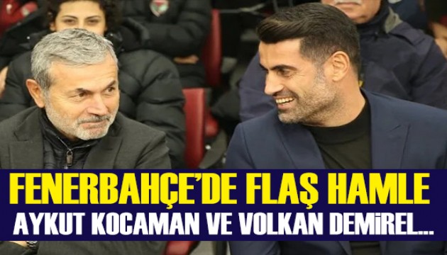Fenerbahçe'de dikkat çeken Aykut Kocaman ve Volkan Demirel teklifi!