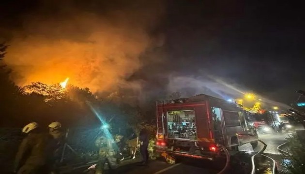 İstanbul'da korkutan yangın!