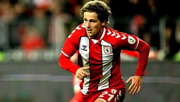 Samsunsporlu futbolcu hastanelik oldu