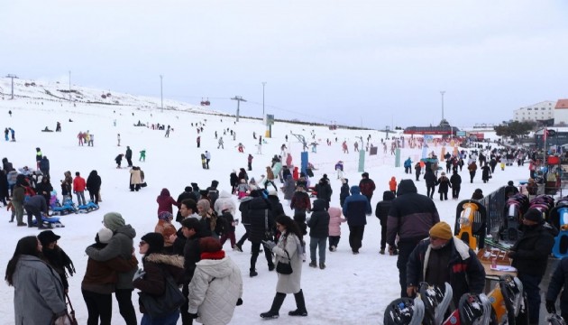 Erciyes'e 1 milyon ziyaretçi