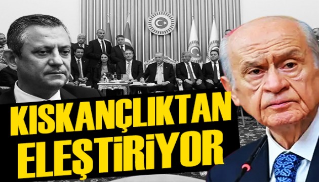 Bahçeli: Özel o fotoğrafı kıskançlıktan eleştiriyor