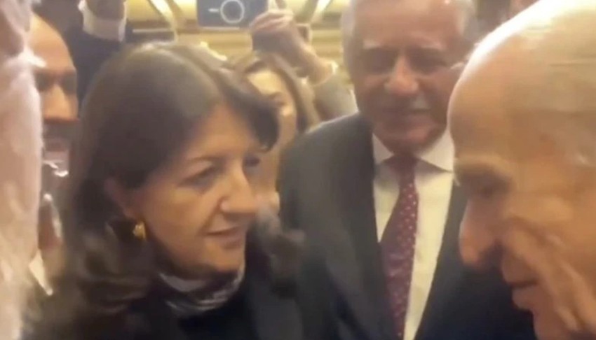Bahçeli'den DEM Parti heyetine dikkat çeken mesaj: Demirtaş'a selamımı söylersiniz