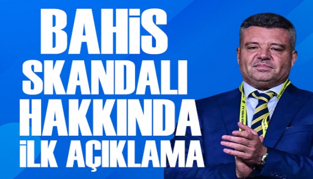 Sadettin Saran'dan bahis skandalıyla ilgili ilk açıklama