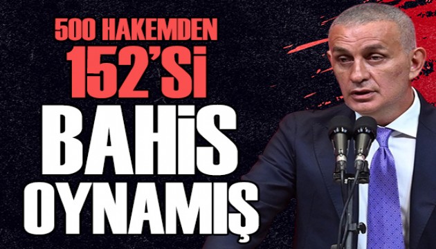 Türk futbolunda skandal: 500 hakemden 371'nin bahis hesabı var