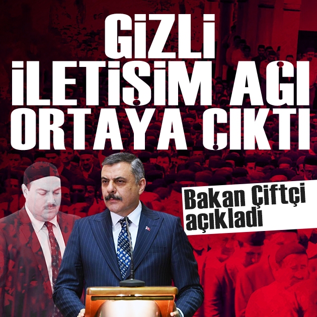Bakan Çiftçi açıkladı: Alihan Kuriş Suç Örgütü'nün gizli iletişim ağı ortaya çıktı