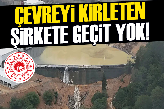 Çevreyi kirleten madene kapatma ve para cezası!