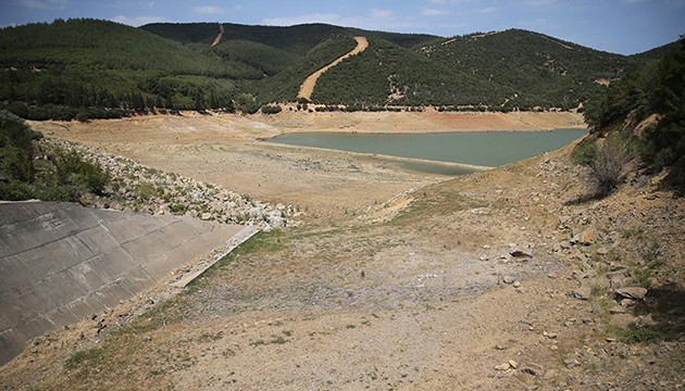 Barajda su seviyesi yüzde 1'e düştü