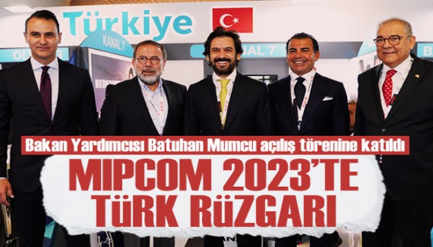 Türk dizi ve sinema sektörü dünya sahnesinde! Kültür ve Turizm Bakan Yardımcısı Batuhan Mumcu 'MIPCOM'da açılış törenine katıldı