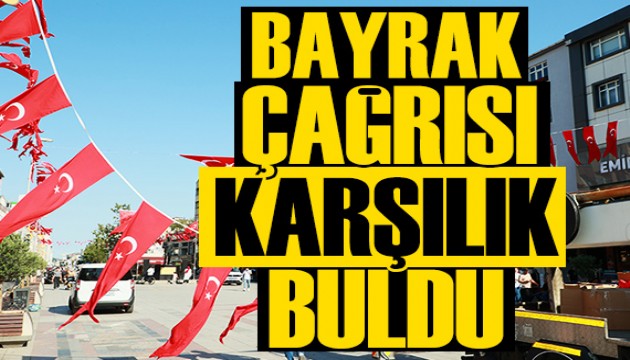 Çağrı karşılık buldu Türkiye kırmızı-beyaza büründü