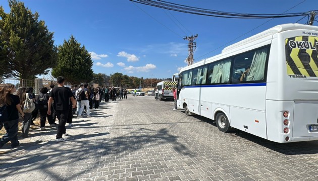 Çanakkale'de iki okul tahliye edildi