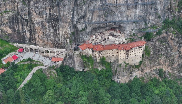 Sümela Manastırı'na 151 bin ziyaretçi