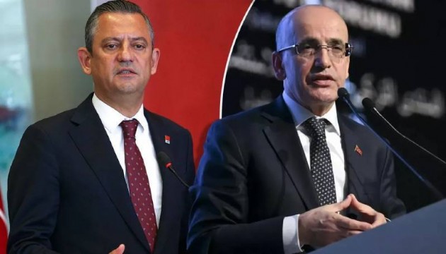 Bakan Şimşek'ten Özgür Özel'e tepki