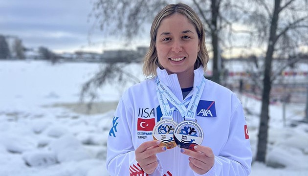 Milli sporcudan dünya rekoru