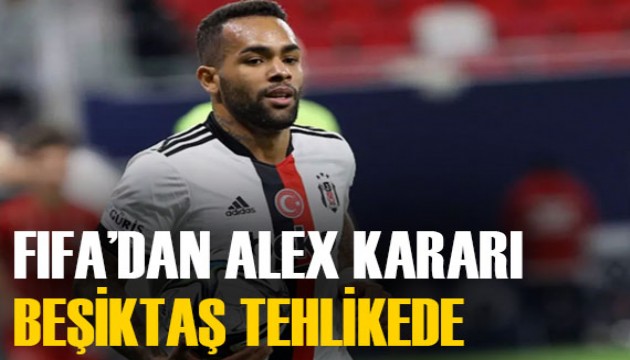 FIFA, Alex Teixeira için kararını verdi; Beşiktaş'ta transfer yasağı...