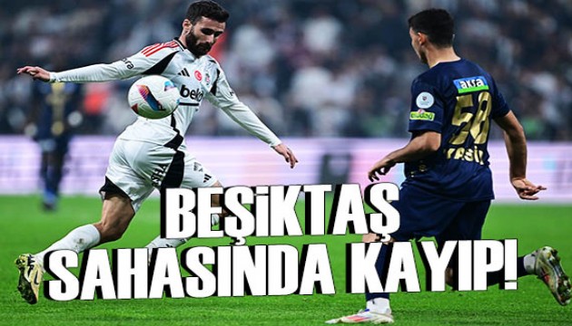 Beşiktaş evinde Kasımpaşa'ya yenildi