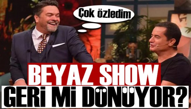 Beyazıt Öztürk'ten Beyaz Show açıklaması: Çok özledim