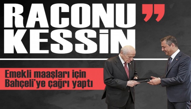 Özgür Özel'den emekli maaşları çıkışı: 