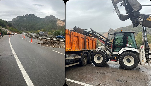 Şiddetli yağış ulaşımı aksattı