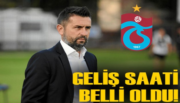 Trabzonspor için Nenad Bjelica'nın geliş saati netleşti! İşte detaylar...