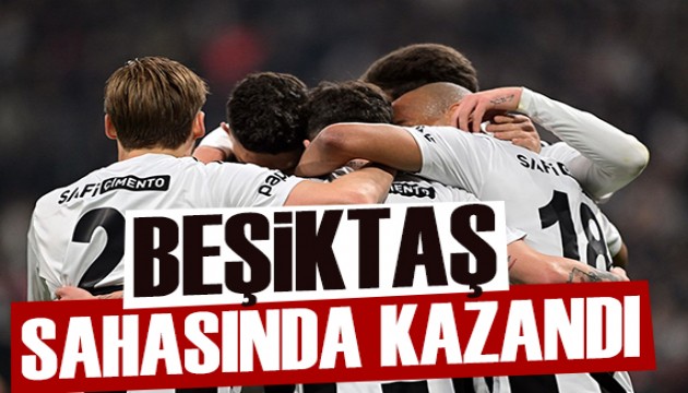 Beşiktaş sahasında kazandı: Galatasaray ilk yenilgisini aldı!