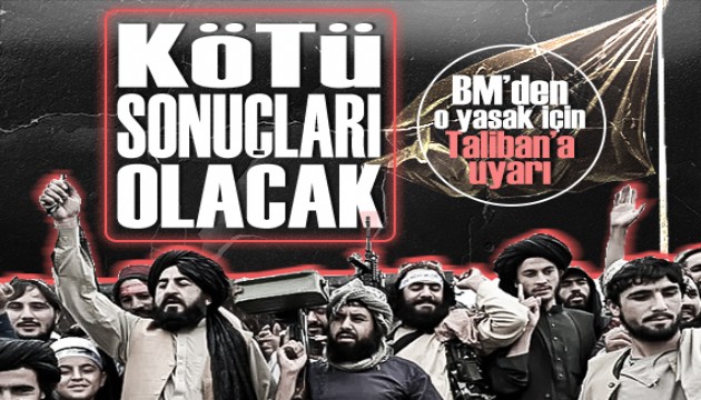 BM'den Taliban'a uyarı: 