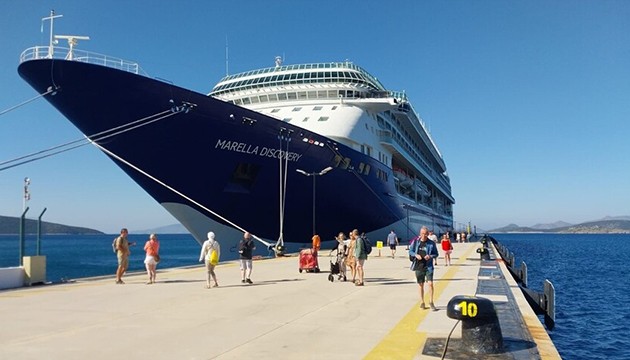 Bodrum'da kruvaziyer turizmi