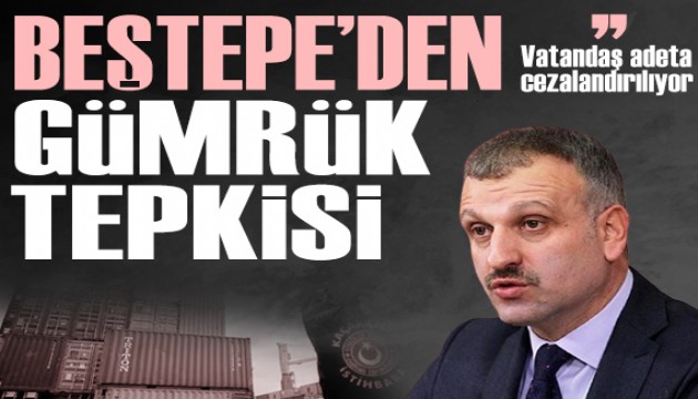 Cumhurbaşkanı Başdanışmanı Saral'dan gümrük vergisi tepkisi