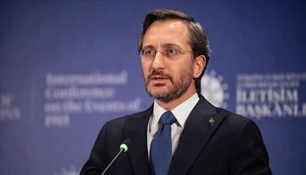 Fahrettin Altun'dan Özgür Özel'e tepki