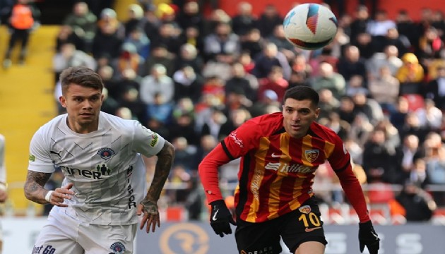 Kayserispor'da Fenerbahçe maçı öncesi 5 cezalı