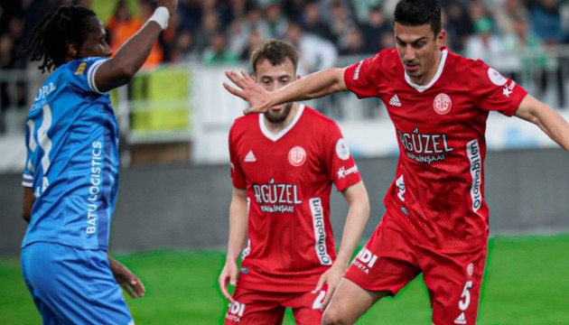 Bodrum FK ile Antalyaspor puanları paylaştı