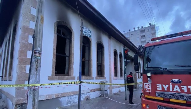 Devlet Bahçeli'nin okulunda yangın