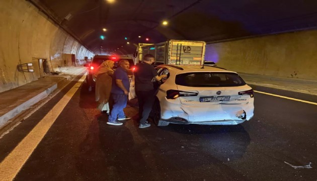 TEM'de kaza: Yaralılar var!