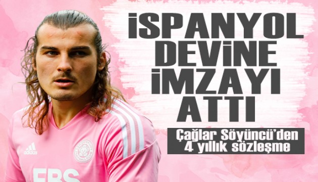 Çağlar Söyüncü'nün yeni adresi belli oldu: İspanyol devi ile 4 yıllık sözleşme!